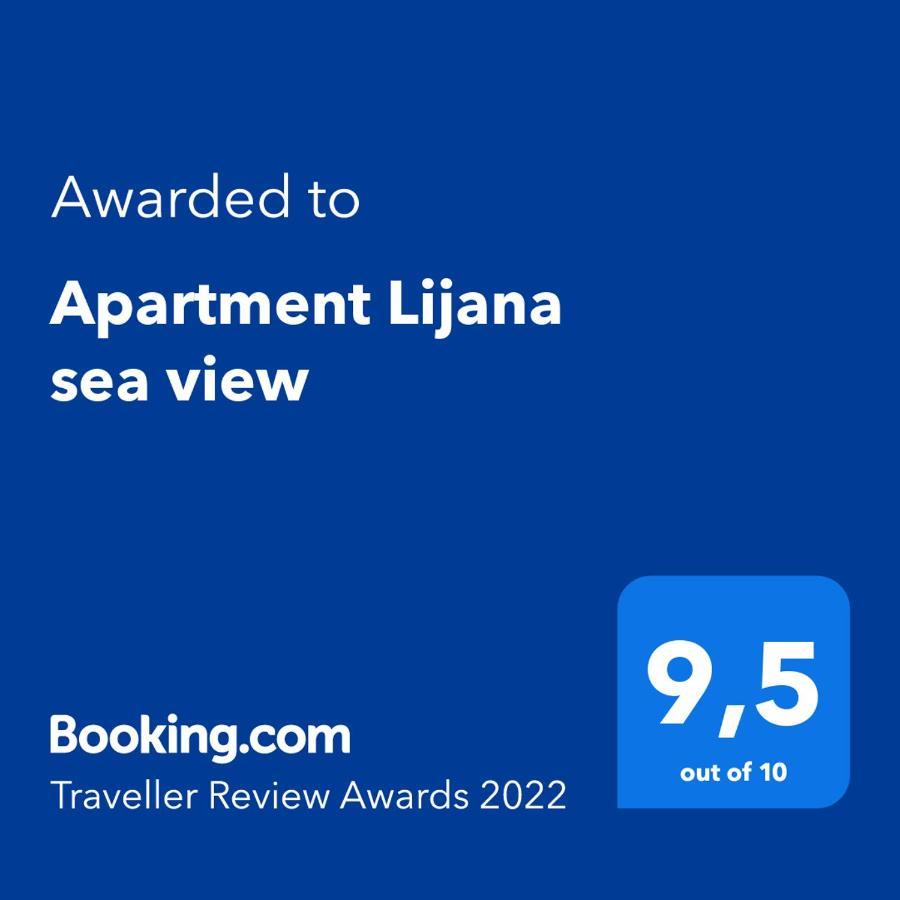Apartment Lijana Sea View Tučepi Exterior foto